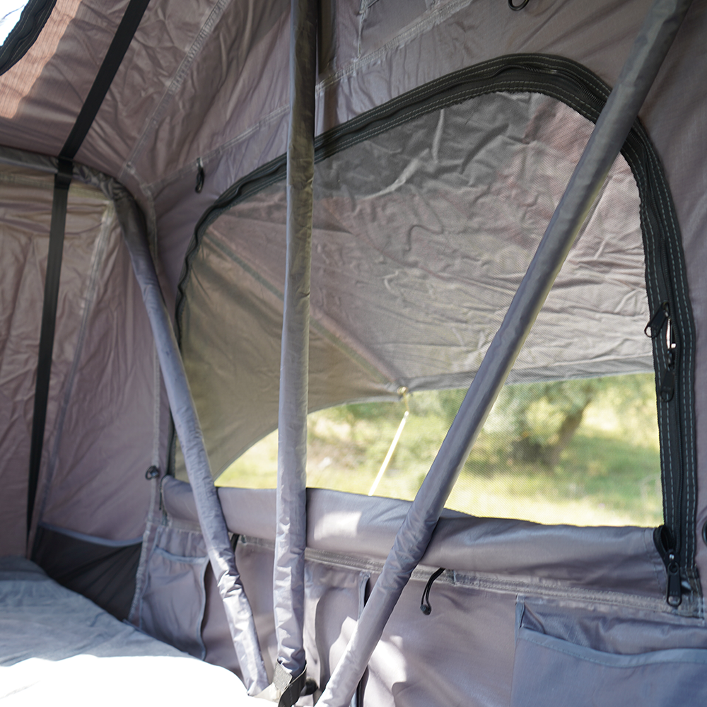 Cort plafon auto Overlander Adventure 3.0 140 cm cu sky roof – roof top tent 11