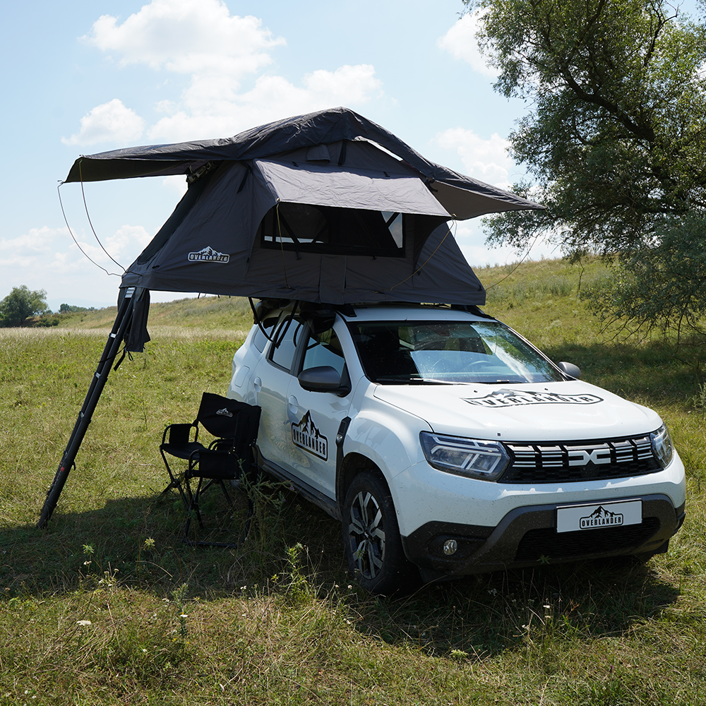 Cort plafon auto Overlander Adventure 3.0 140 cm cu sky roof – roof top tent 16