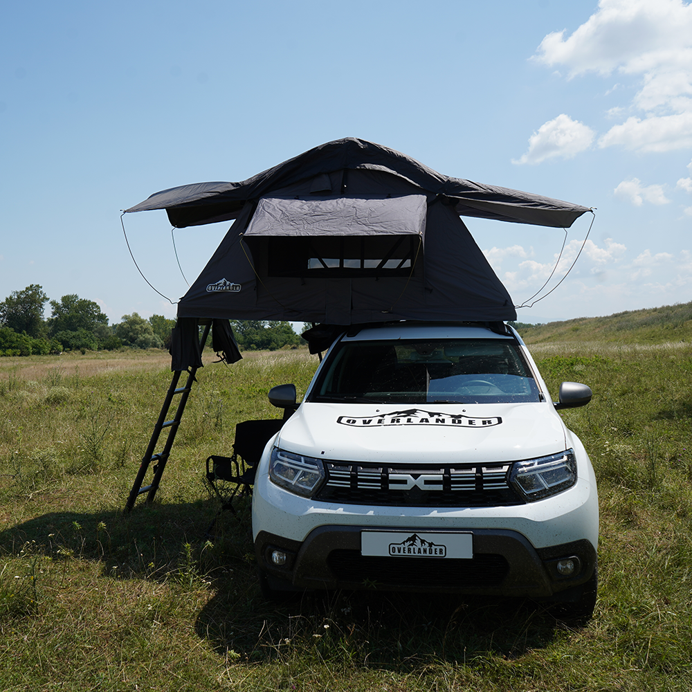 Cort plafon auto Overlander Adventure 3.0 140 cm cu sky roof – roof top tent 17