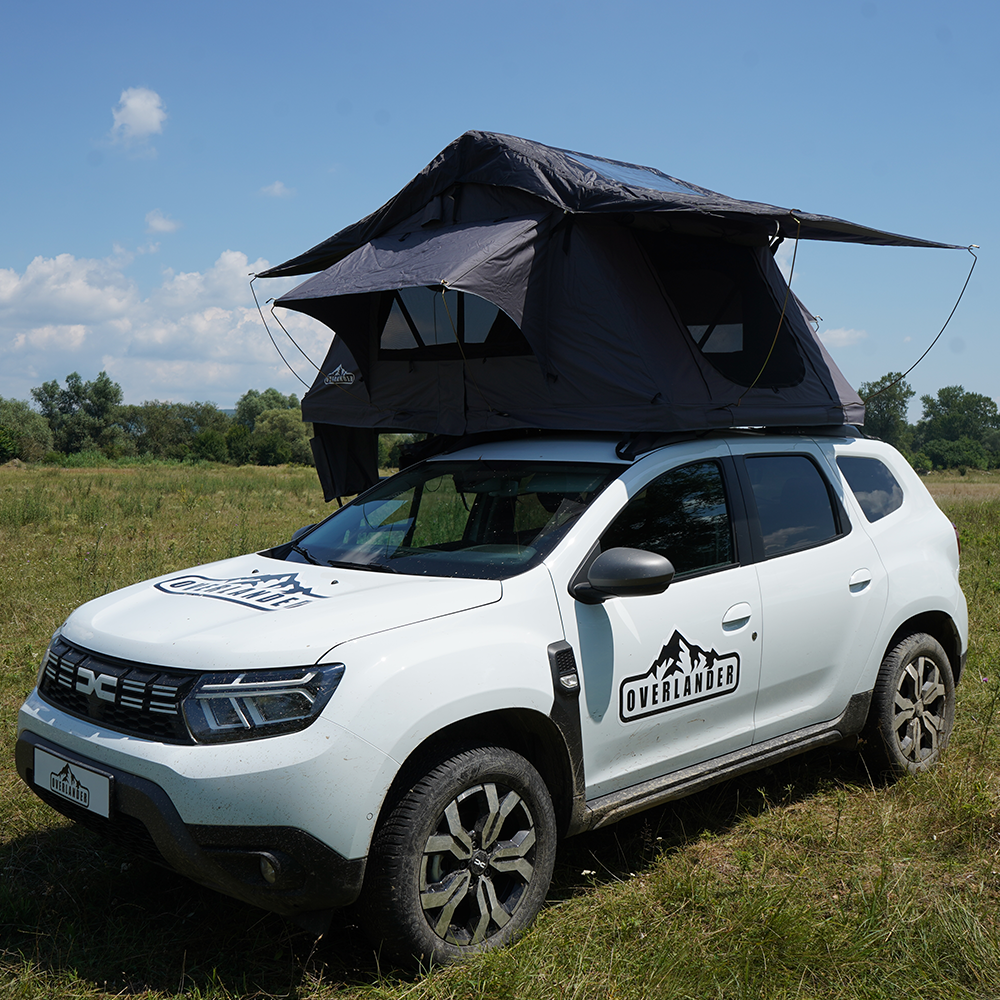 Cort plafon auto Overlander Adventure 3.0 140 cm cu sky roof – roof top tent 18