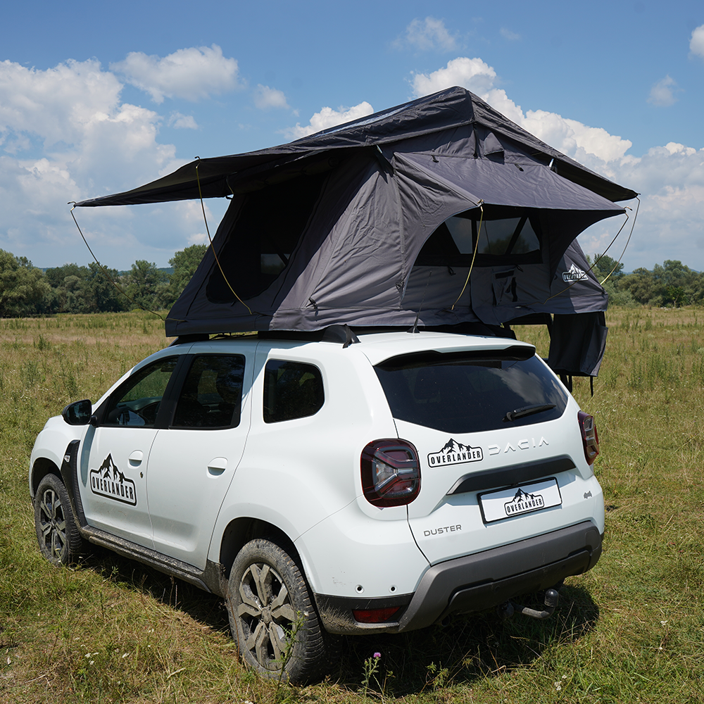 Cort plafon auto Overlander Adventure 3.0 140 cm cu sky roof – roof top tent 21