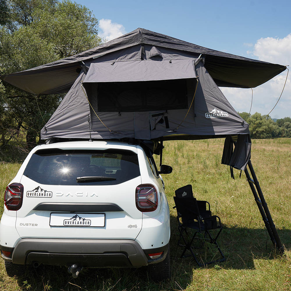 Cort plafon auto Overlander Adventure 3.0 140 cm cu sky roof – roof top tent 22