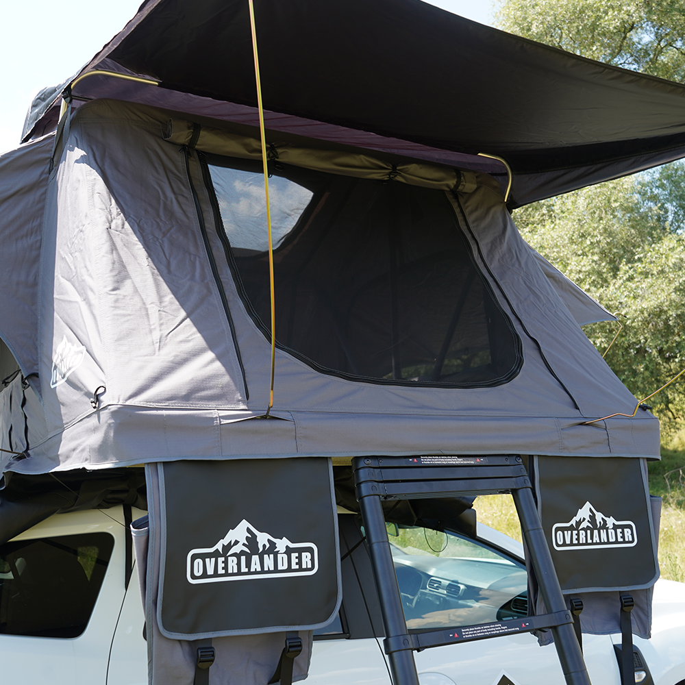 Cort plafon auto Overlander Adventure 3.0 140 cm cu sky roof – roof top tent 25