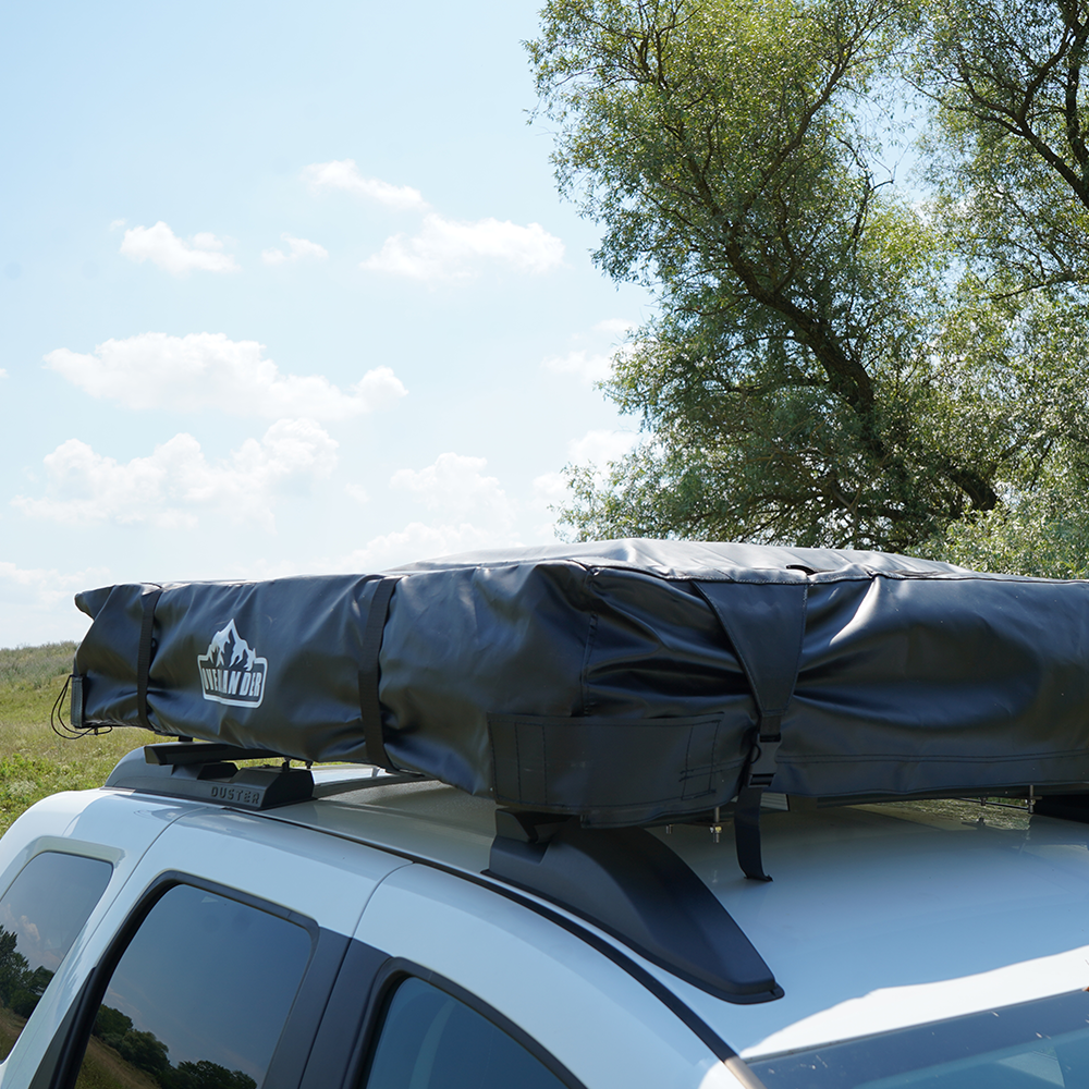 Cort plafon auto Overlander Adventure 3.0 140 cm cu sky roof – roof top tent 32