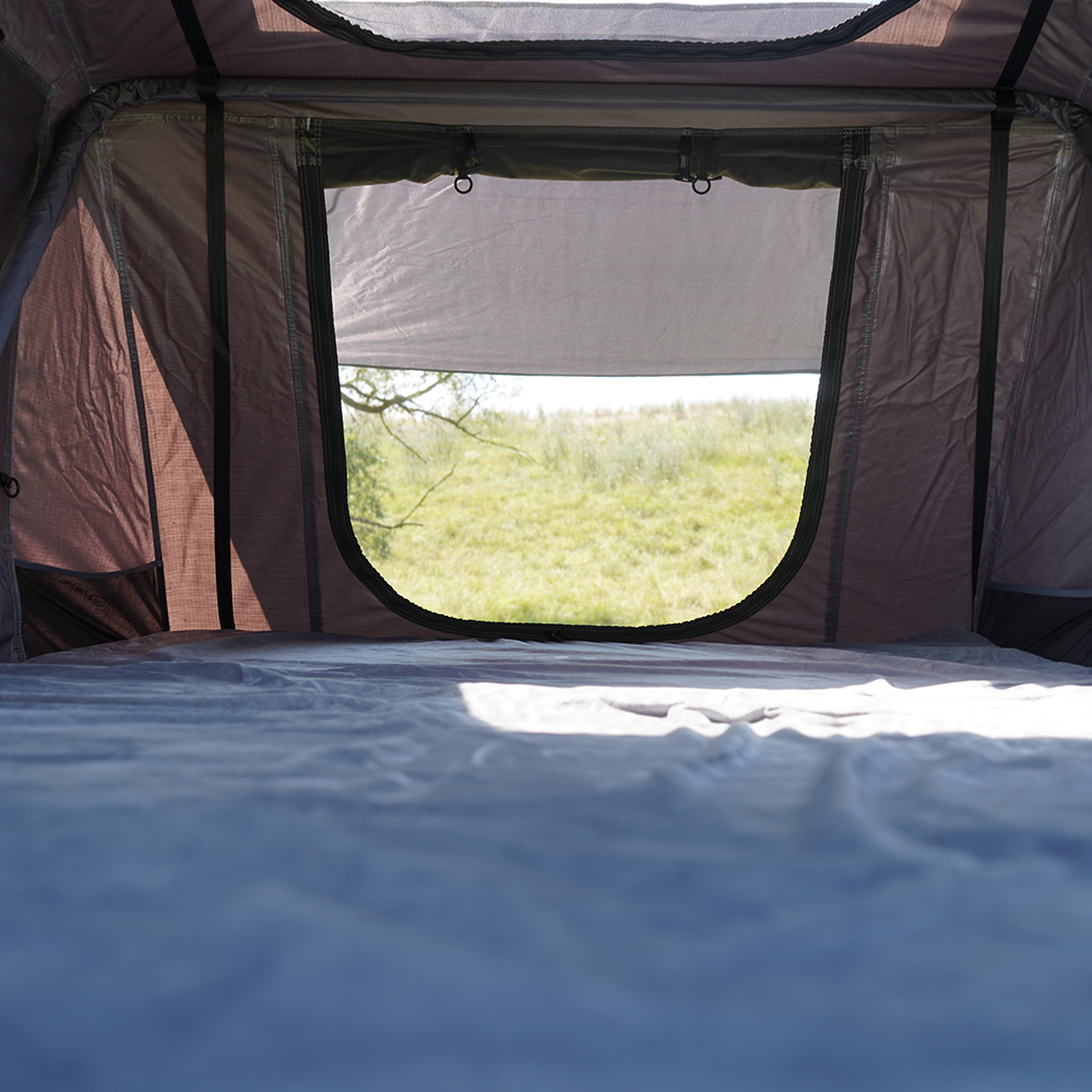 Cort plafon auto Overlander Adventure 3.0 140 cm cu sky roof – roof top tent 8