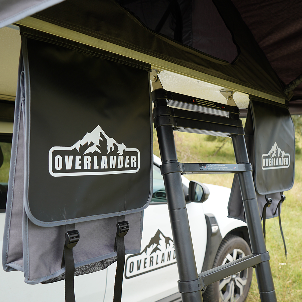 Cort plafon auto Overlander Explorer 3.0 140 cm cu sky roof – roof top tent 13