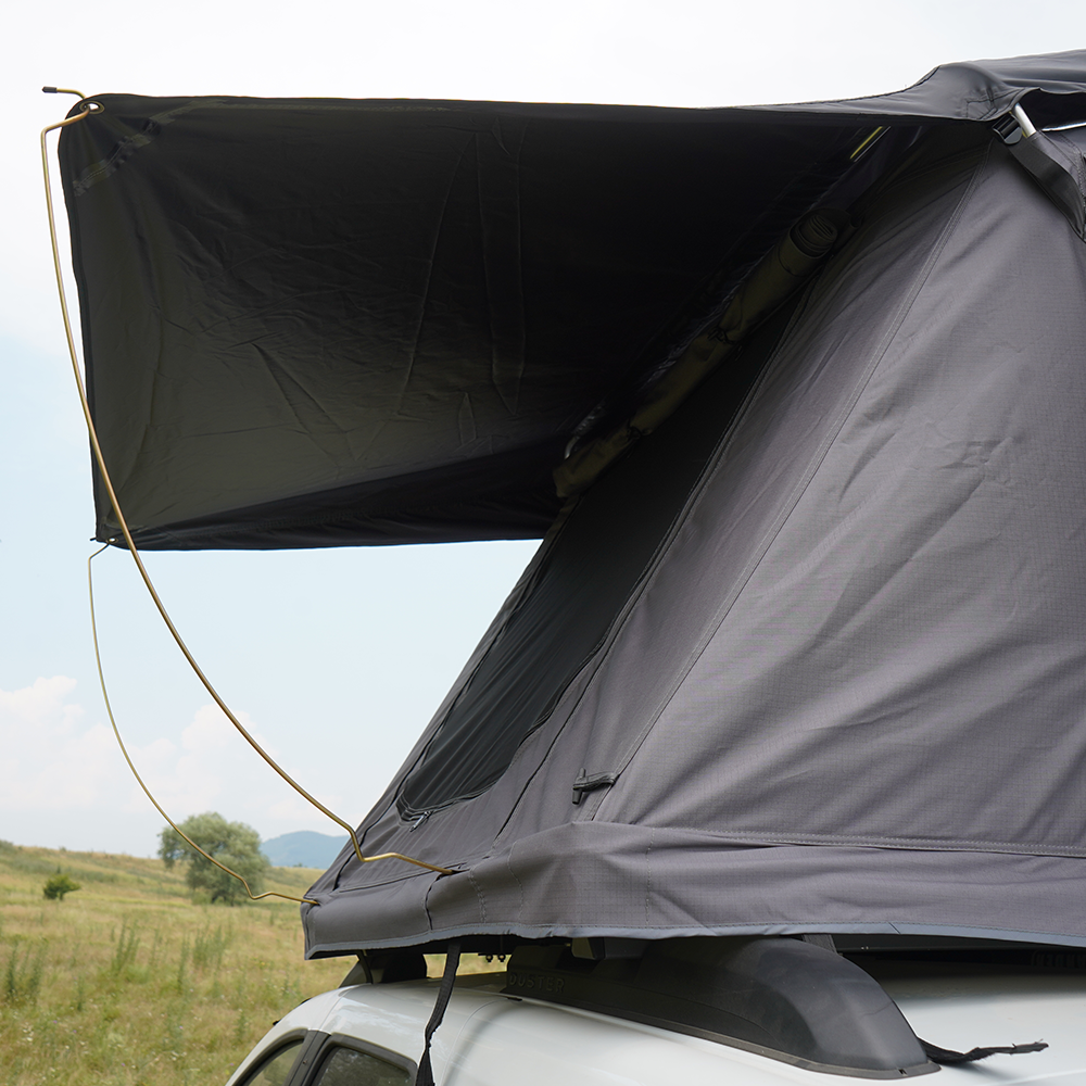 Cort plafon auto Overlander Explorer 3.0 140 cm cu sky roof – roof top tent 15