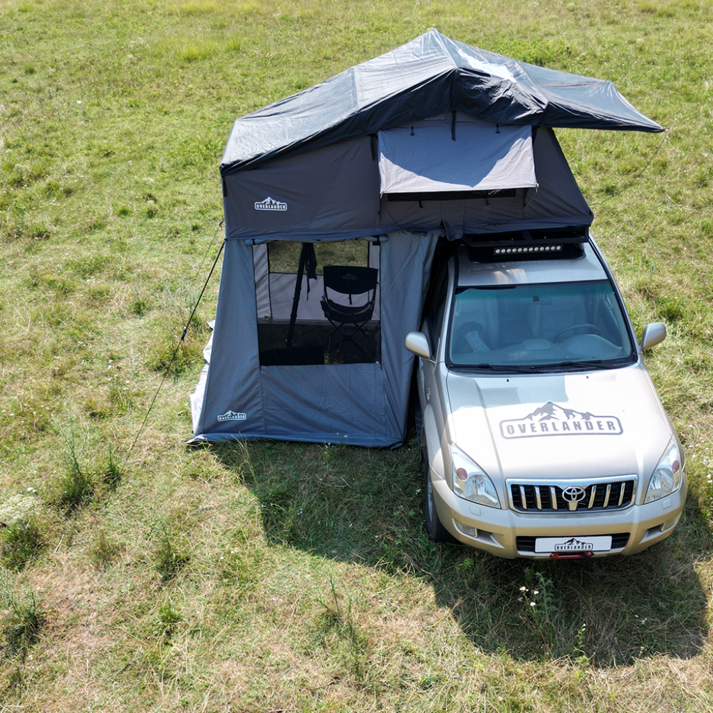 Anexa cort auto Overlander Explorer 3.0 140 cm cu sky roof 3