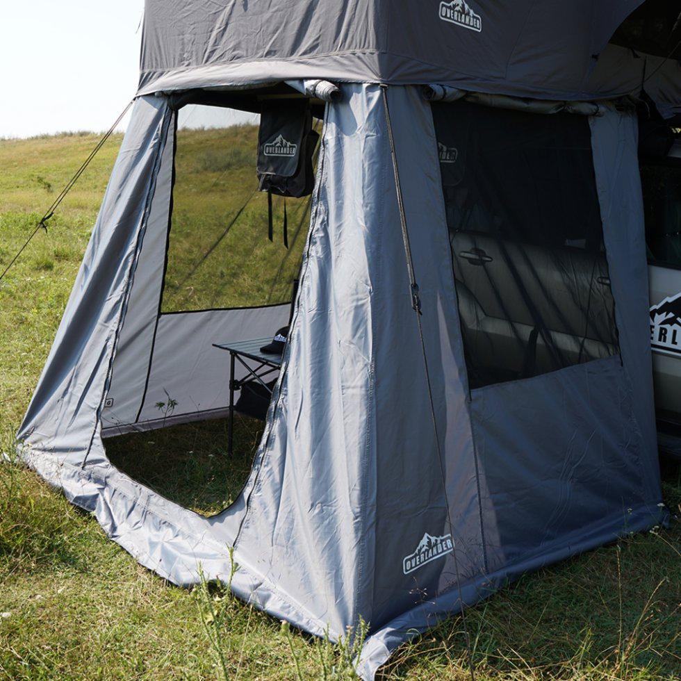 Anexa cort auto Overlander Explorer 3.0 140 cm cu sky roof 6