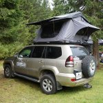 Cort plafon auto Overlander Adventure 193 cm cu sky roof 13