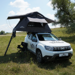Cort plafon auto Overlander Adventure 3.0 140 cm cu sky roof – roof top tent 16