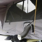 Cort plafon auto Overlander Explorer 3.0 140 cm cu sky roof – roof top tent 14