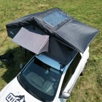 Cort plafon auto Overlander Explorer 3.0 140 cm cu sky roof – roof top tent 26