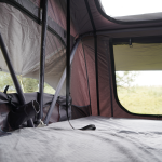 Cort plafon auto Overlander Explorer 3.0 160 cm cu sky roof – roof top tent 10
