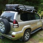 Cort plafon auto Overlander Adventure 193 cm cu sky roof 18