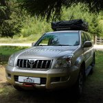 Cort plafon auto Overlander Adventure 193 cm cu sky roof 3