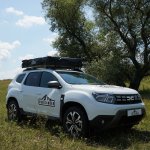 Cort plafon auto Overlander Adventure 3.0 140 cm cu sky roof – roof top tent 1
