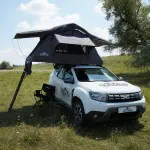 Cort plafon auto Overlander Adventure 3.0 140 cm cu sky roof – roof top tent 16