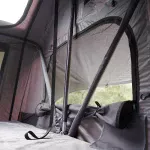 Cort plafon auto Overlander Explorer 3.0 140 cm cu sky roof – roof top tent 12