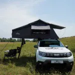 Cort plafon auto Overlander Explorer 3.0 140 cm cu sky roof – roof top tent 20