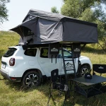 Cort plafon auto Overlander Explorer 3.0 140 cm cu sky roof – roof top tent 21