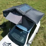 Cort plafon auto Overlander Explorer 3.0 140 cm cu sky roof – roof top tent 26