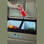 Frigider + congelator auto Overlander pentru camping 55l 14
