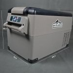 Frigider Auto Overlander pentru camping 35L 13 dimensiuni exterior