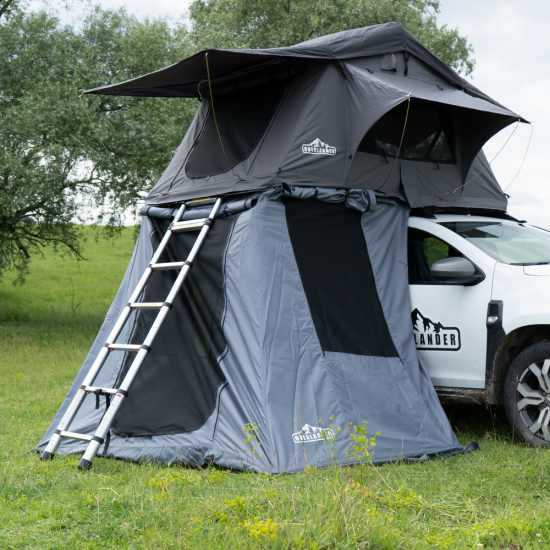Anexa cort auto Overlander Adventure 3.0 140 cm cu sky roof