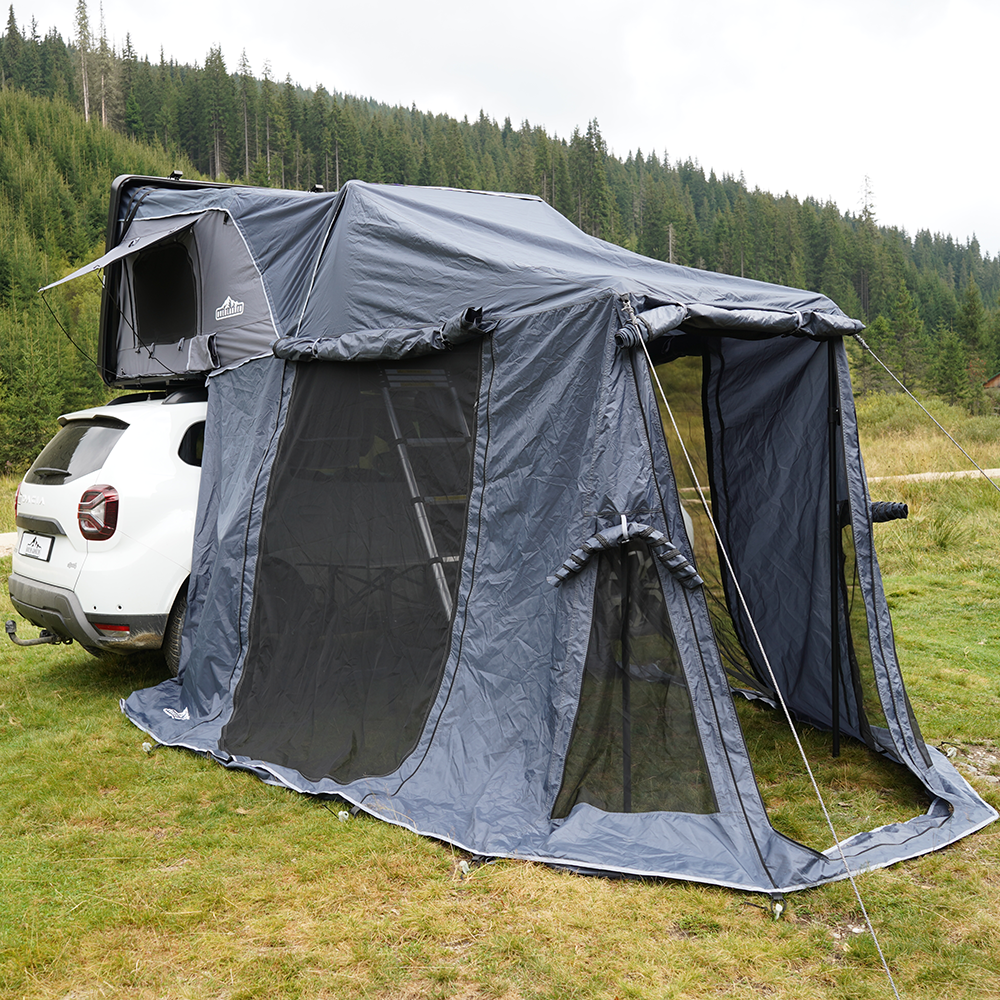 Anexa cort auto Overlander Discover MAX 1.6m x 2.1m cu Sky Roof 5