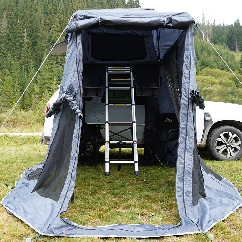 Anexa cort auto Overlander Discover MAX 1.6m x 2.1m cu Sky Roof 6