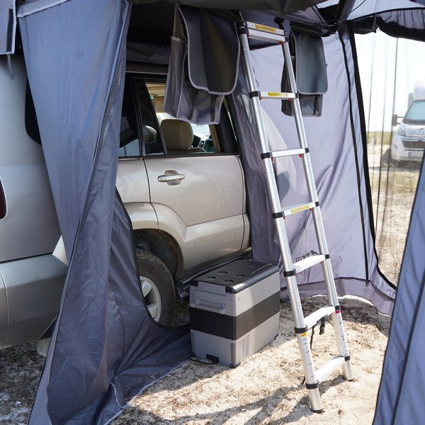 Anexa cort auto Overlander Discover MAX 2.1m x 2.1m cu Sky Roof 7