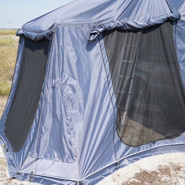 Anexa cort auto Overlander Discover MAX 2.1m x 2.1m cu Sky Roof 9