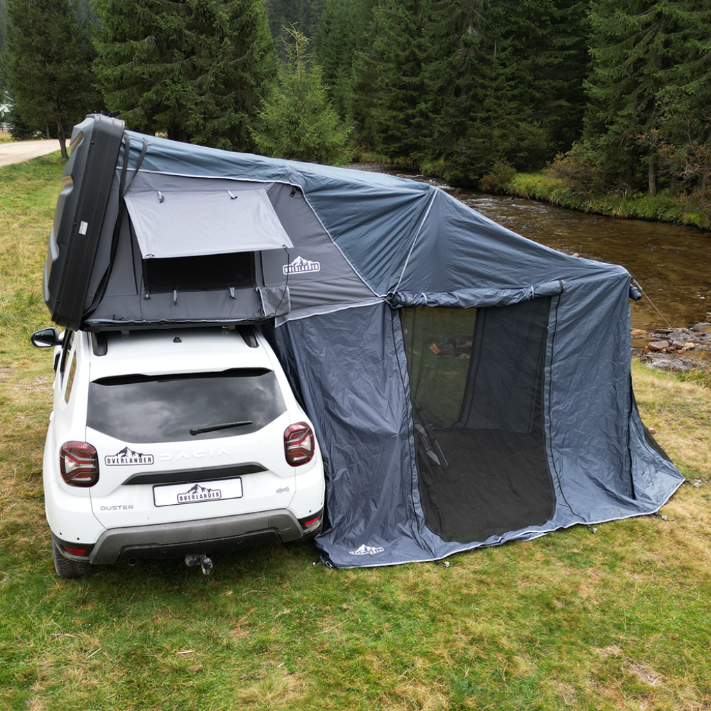 Anexa cort auto Overlander Discover MAX 1.6m x 2.1m cu Sky Roof 3