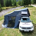 Anexa cort auto Overlander Discover MAX 1.6m x 2.1m cu Sky Roof 4